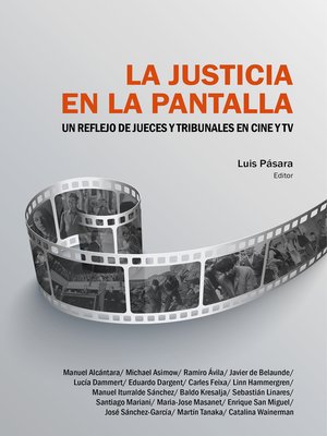 cover image of La justicia en la pantalla